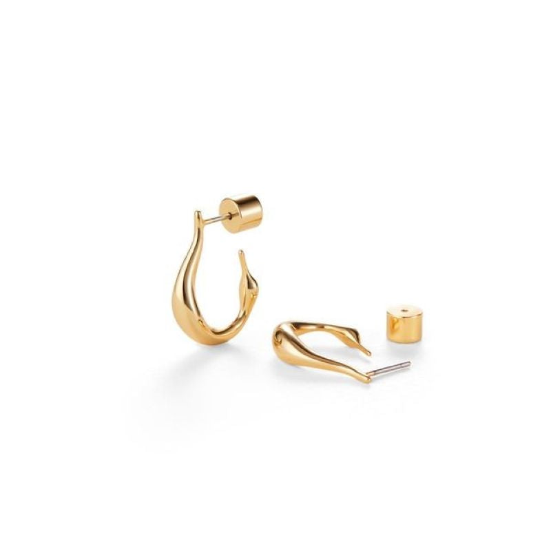 jenny bird mini gold colette hoop earring