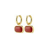 pilgrim now gold red agate ring