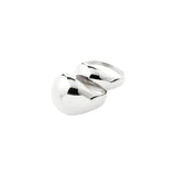 pilgrim evon silver ring set