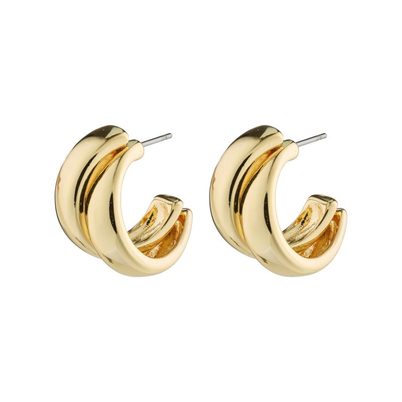 pilgrim orit gold hoop earring