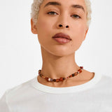 pilgrim iris gold necklace