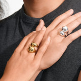 pilgrim evon gold ring set