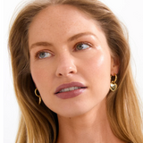 pilgrim arien heart gold earring