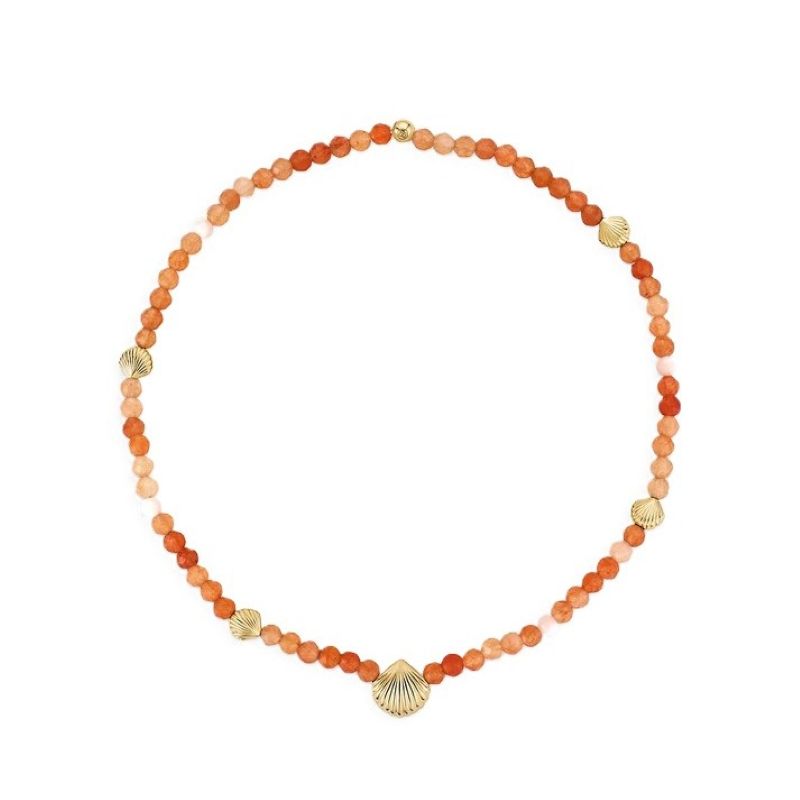 gorjana beaded stretch reef sunset bracelet 