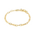 pilgrim live gold anklet