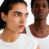 pilgrim eliyah silver necklace