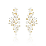sahira tiffany pearl gold earring