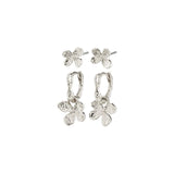 pilgrim ajani silver earring set