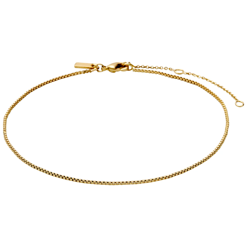 pilgrim pallas gold anklet