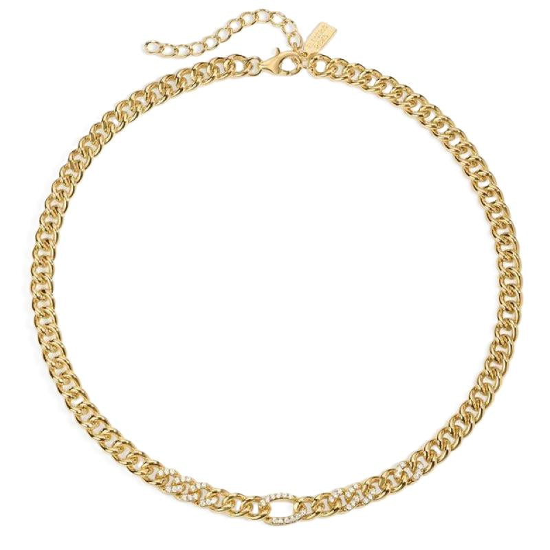electric picks lincoln gold necklace