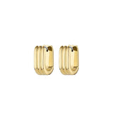 gorjana melrose gold link huggies