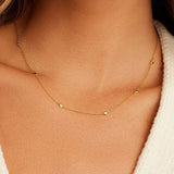 gorjana gold amor necklace