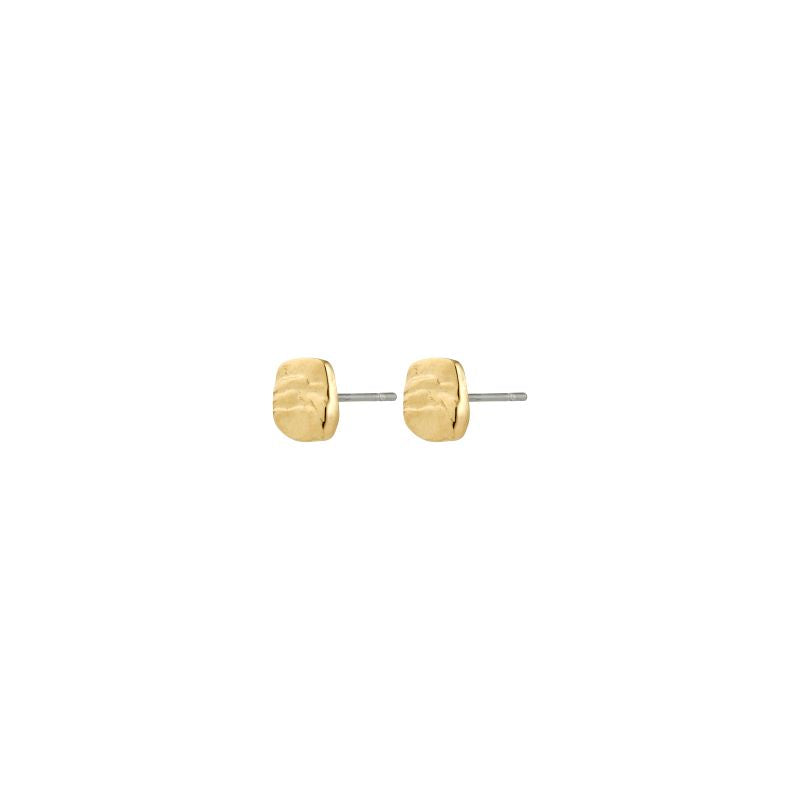 pilgrim sense gold stud earring