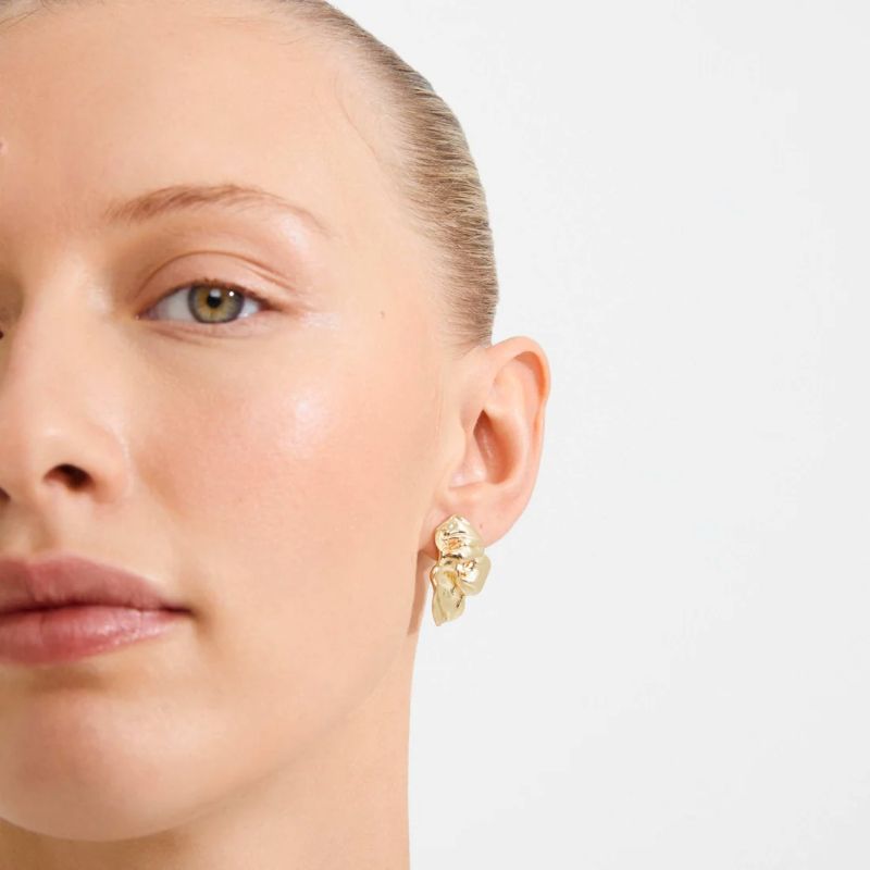 pilgrim solari gold earring