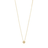 pilgrim emmett gold necklace heart