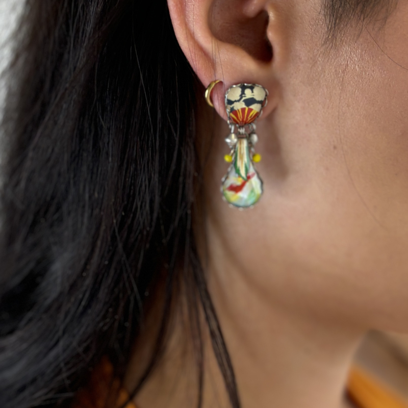 ayala bar apollonia bright sunset earring
