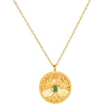 satya gold i am grounded tree of life necklace
