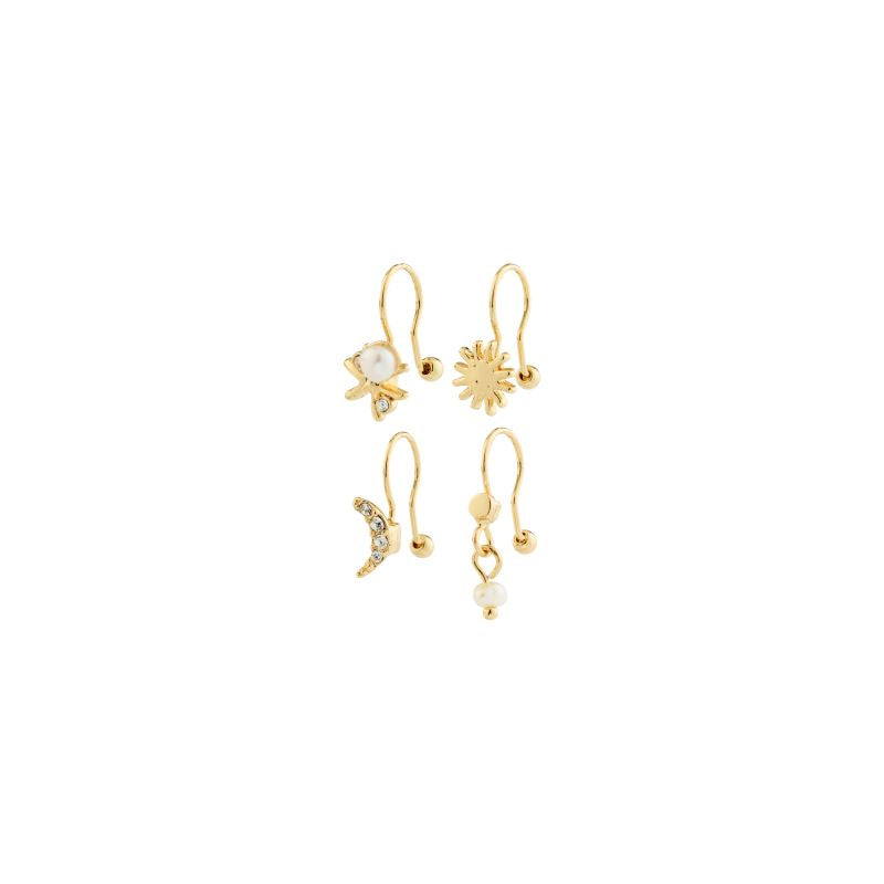 pilgrim evon gold 4 in 1 ear cuff