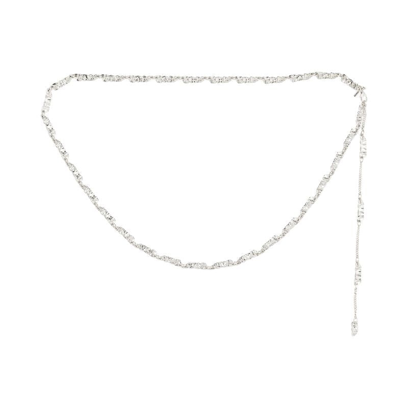pilgrim instant silver body jewelry chain