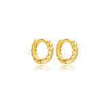 Curly Huggie Earring
