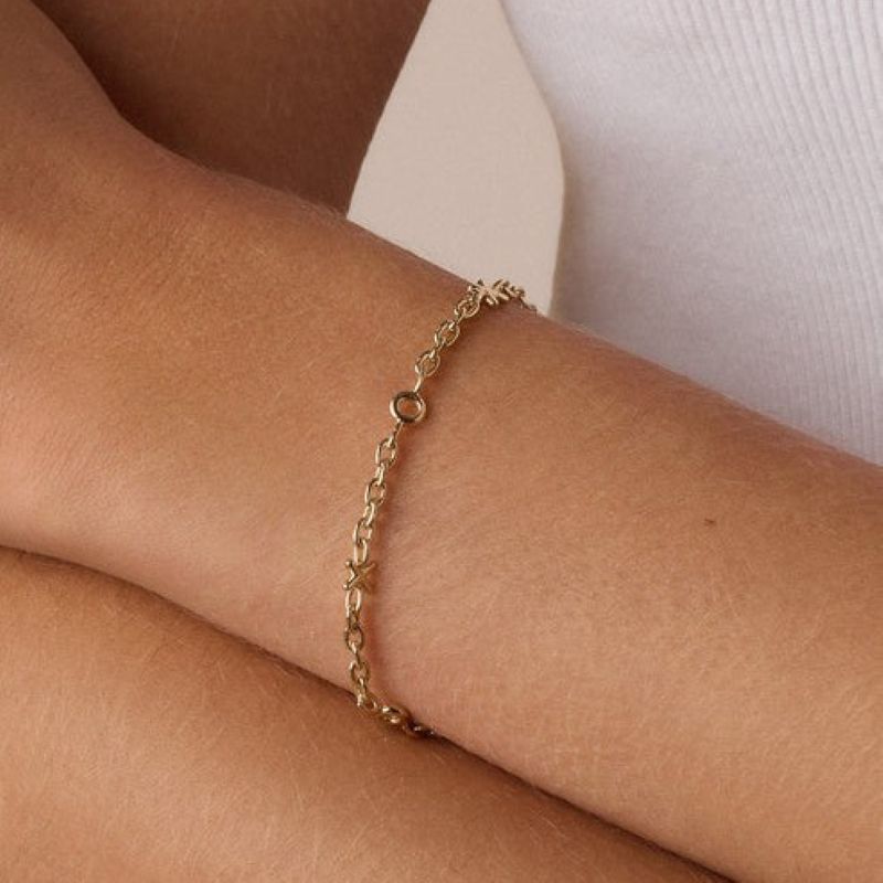 gorjana xoxo gold bracelet