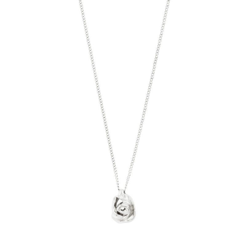pilgrim riyan silver necklace