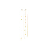 pilgrim baylen gold chain earring