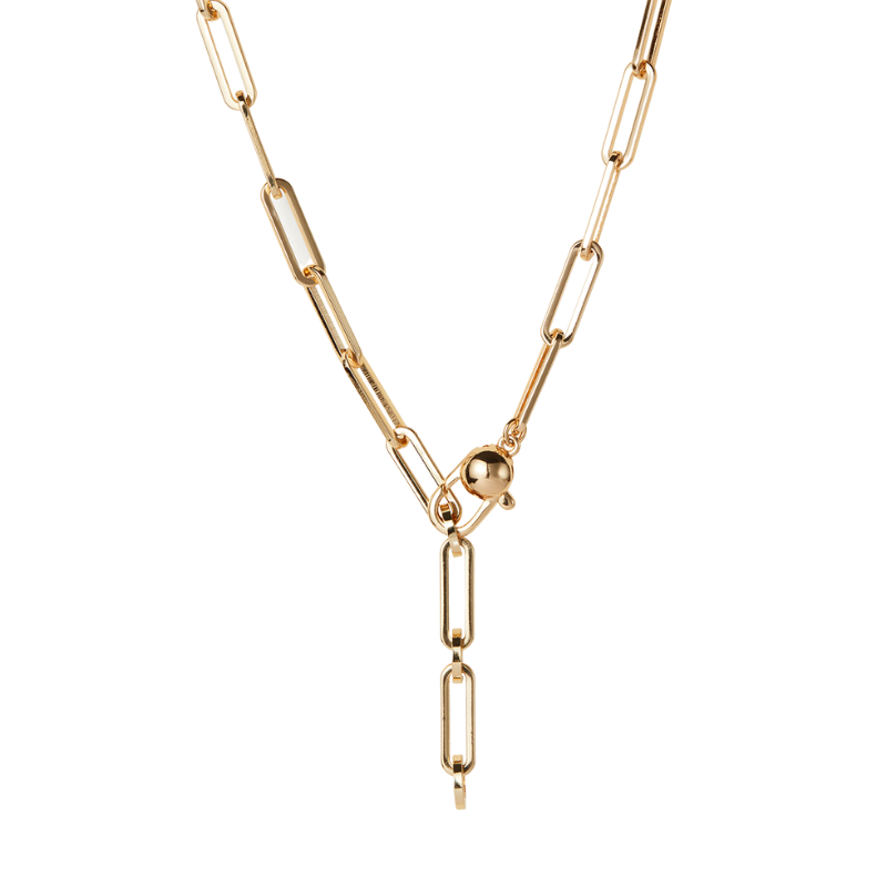 jenny bird andi slim gold chain necklace
