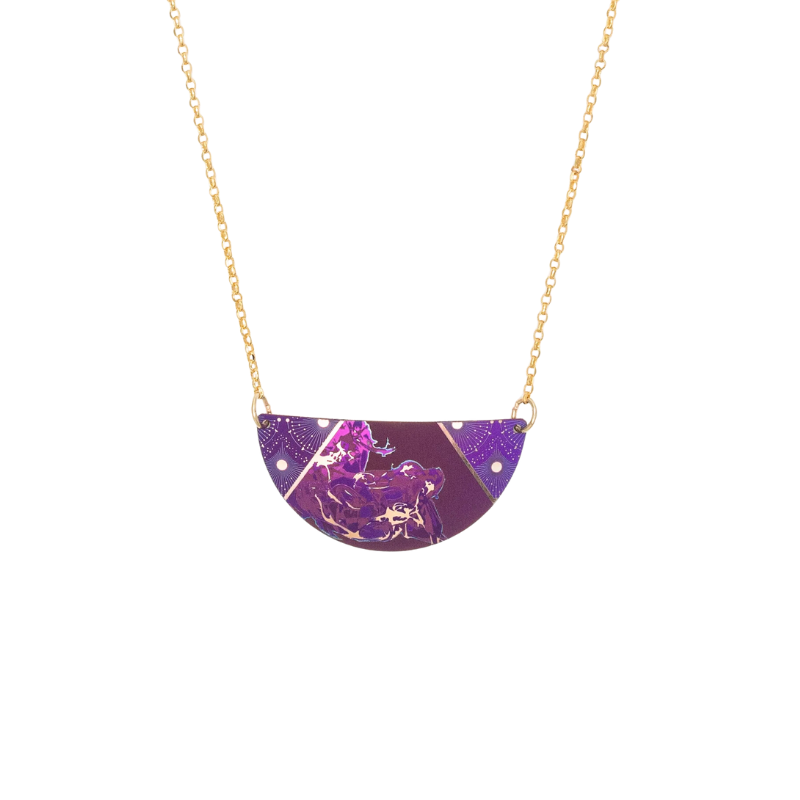 holly yashi orion gold plum necklace