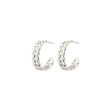 pilgrim mayer silver earring