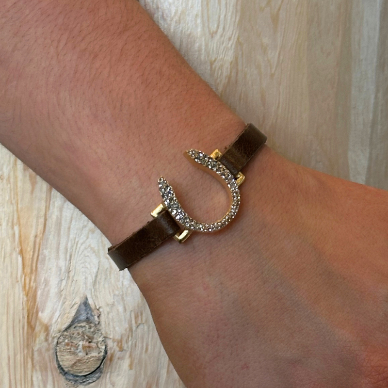 rebel designs light turquoise skinny leather bracelet