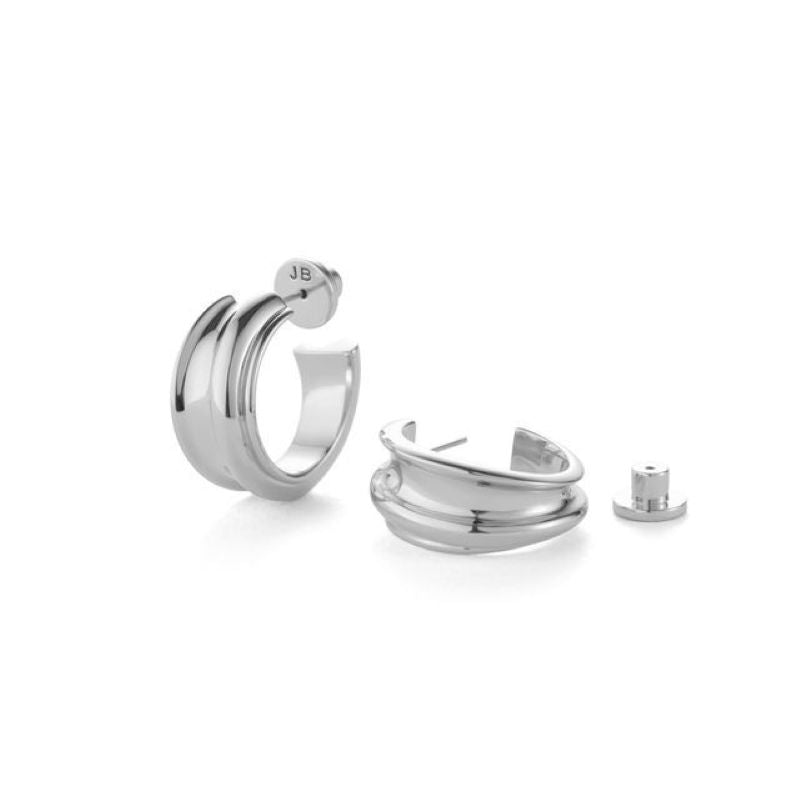 jenny bird lennon silver hoop