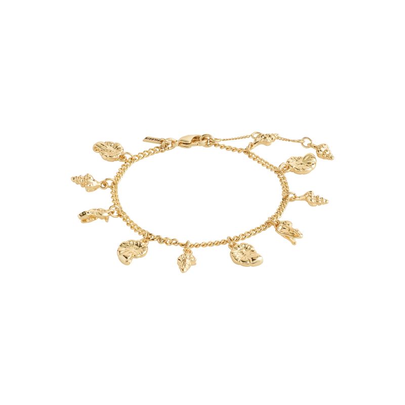 pilgrim sea gold charm bracelet