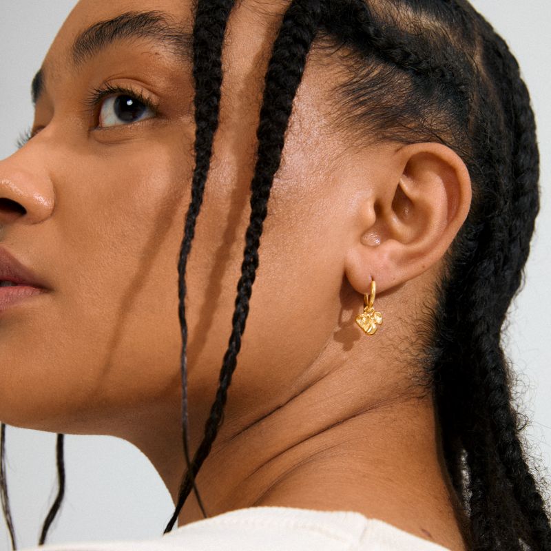 pilgrim luis gold hoop earring