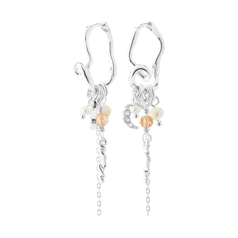 pilgrim maran silver earring