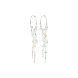 pilgrim prism silver hoop earring