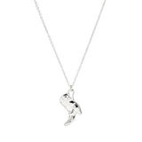 dogeared modern kick ass silver necklace