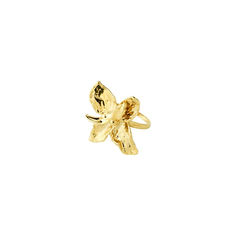 pilgrim trace gold ring