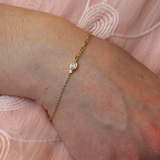 prima paperclip rolo chain bracelet