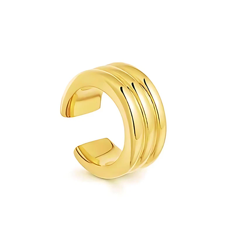 sahira quinn ear cuff gold