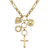 electric picks mason gold necklace