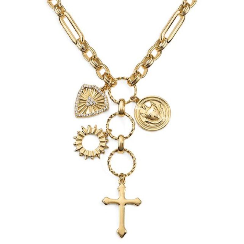 electric picks mason gold necklace
