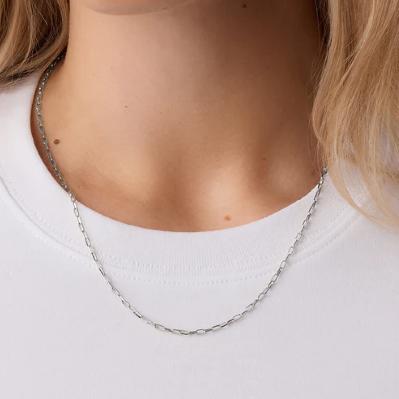 gorjana parker delicate silver 20" chain