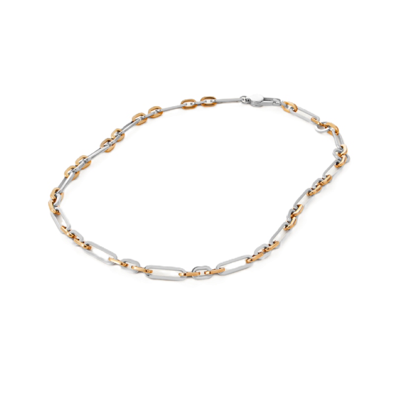 jenny bird mercer two tone 
chain necklace