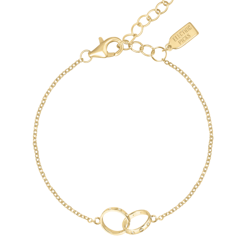 electric picks legend gold bracelet