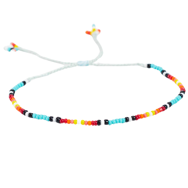 prima beaded boho gypsy multicolour bracelet