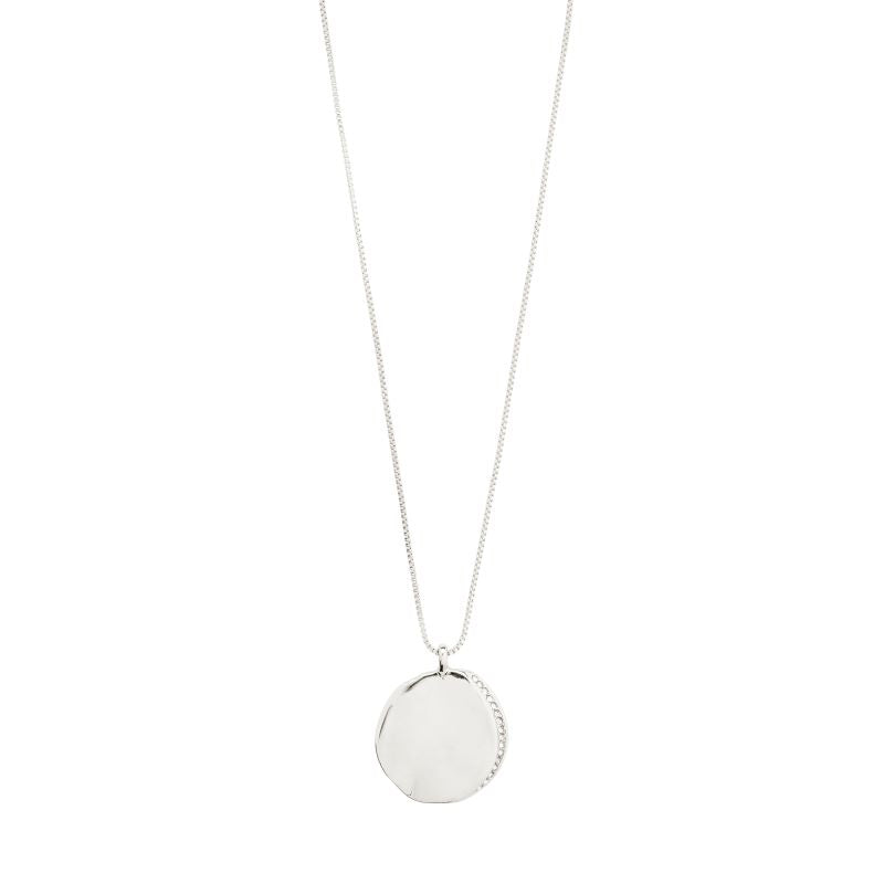 pilgrim true silver coin necklace