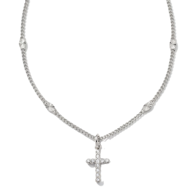joy dravecky mini frankie silver necklace