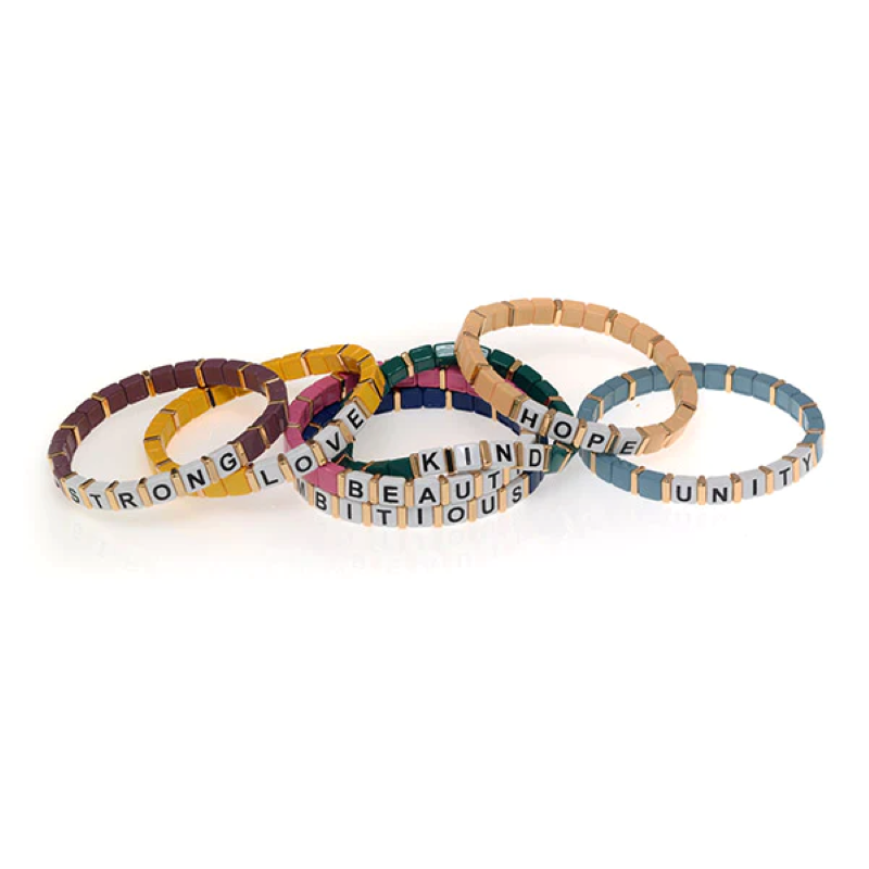 anuja tolia coloured enamel bracelets