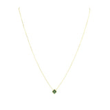 sahira mini gracie gold emerald necklace